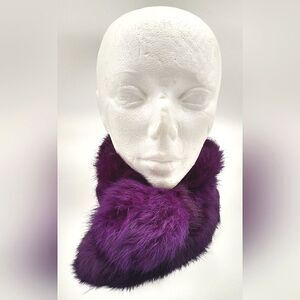 Fur Scarf Neck Warmer Winter Vintage